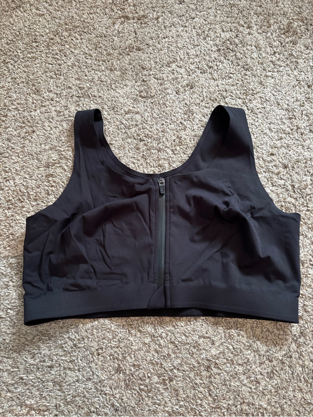 Zyia front access zipper bra